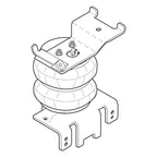 Firestone Ride-Rite Air Helper Spring Kit Rear 04-15 Nissan Titan 2WD/4WD (W217602355)