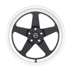 Forgestar D5 Drag 18x9.0 / 5x114.3 BP / ET35 / 6.4in BS Gloss Black Wheel