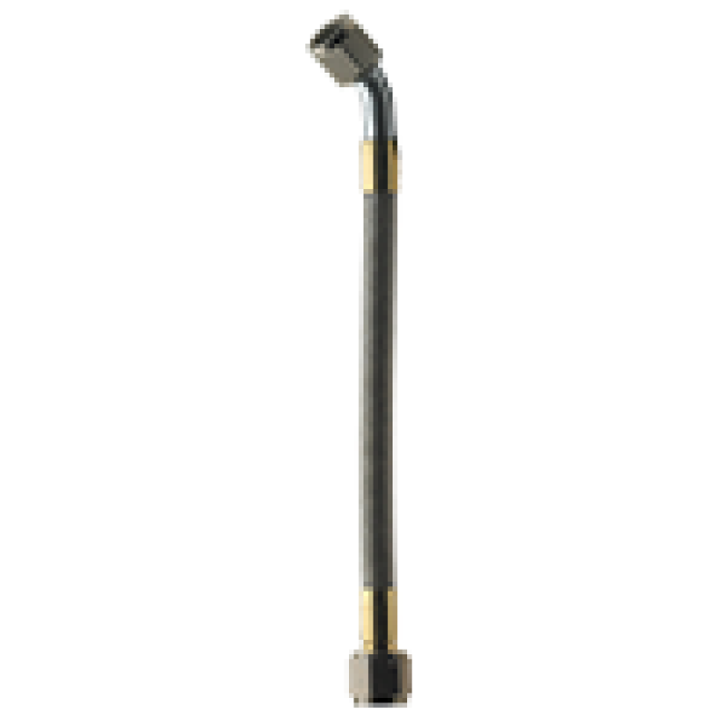 Fragola -8AN Hose Assembly Straight x 45 Degree Alum Nut 42in