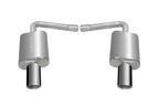 Gibson 11-18 Ford Explorer Base 3.5L 2.25in Axle-Back Dual Exhaust - Stainless