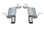 Gibson 11-18 Jeep Grand Cherokee Laredo 3.6L 2.25in Axle-Back Dual Exhaust - Aluminized
