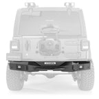 Go Rhino 07-18 Jeep Wrangler JK/JKU Rockline Rear Full Width Bumper