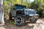 Go Rhino 07-18 Jeep Wrangler JK WLF Windshield Light Mount Frame - Eight Cube Lights