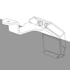 Go Rhino 6pc Rain Gutter Mounting Kit for SRM Rack