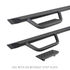 Go Rhino Dominator Extreme D2 Side Steps - Tex Blk - 73in (STEPS ONLY REQ BRACKETS SOLD SEPARATELY)