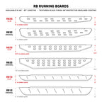 Go Rhino RB10 Running Boards - Bedliner - 73in