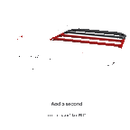 Go Rhino SRM300 20in. Center Rack Extender Leaf - Single Extension - Tex. Blk