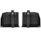 Go Rhino XVenture Gear Hard Case Mount Long 44in. (Mount ONLY for XRS/SRM Racks) - Tex. Blk