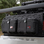 Go Rhino XVenture Gear Hard Case Mount Medium 18in. (Mount ONLY for XRS/SRM Racks) - Tex. Blk