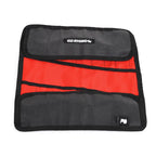 Go Rhino XVenture Gear Tool Wrench Roll - Small (3.5x3.5in. Closed) 12oz Waxed Canvas - Black