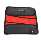 Go Rhino XVenture Gear Tool Wrench Roll - Small (3.5x3.5in. Closed) 12oz Waxed Canvas - Black