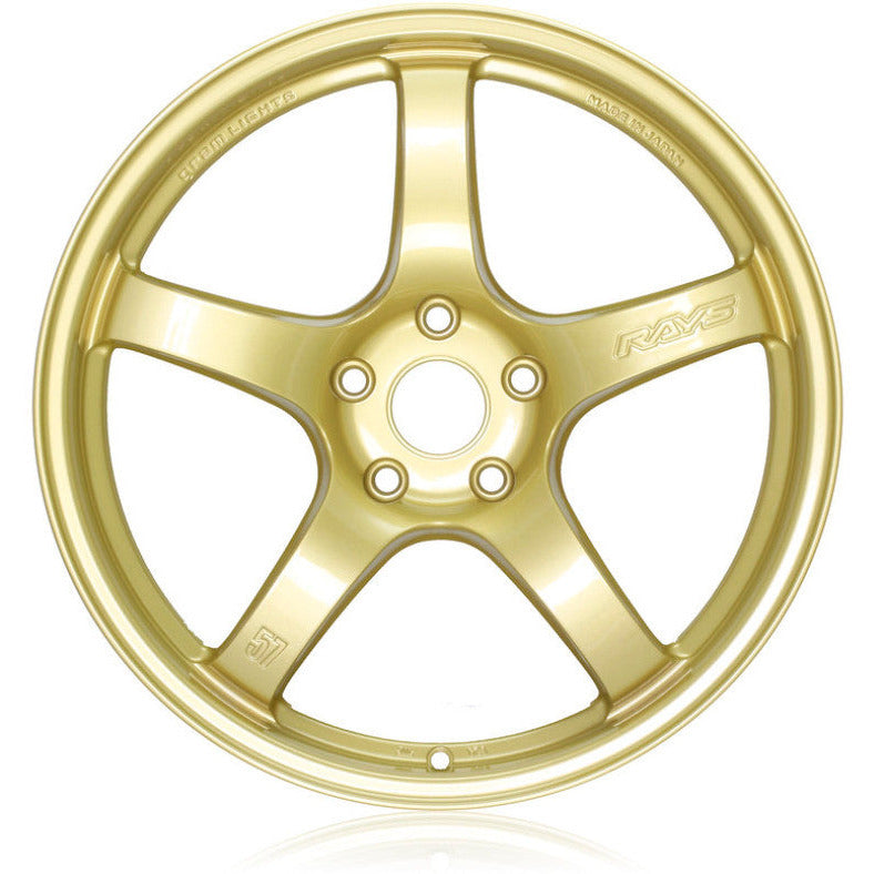 Gram Lights 57CR 18x9.5 +38 5x114.3 E8 Gold Wheel (Min Order Qty 20) Gram Lights Wheels - Cast