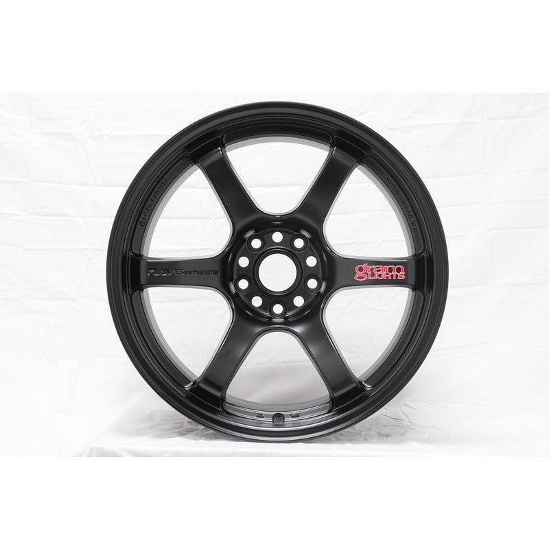 Gram Lights 57DR 19x8.5 +45 5-100 Semi Gloss Black Wheel Gram Lights Wheels - Cast