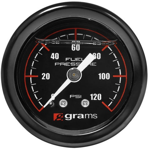 Grams Performance 0-120 PSI Fuel Pressure Gauge Grams Performance Gauges
