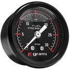 Grams Performance 0-30 PSI Fuel Pressure Gauge Grams Performance Gauges