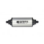 Grams Performance 100 Micron -10AN Fuel Filter Grams Performance Gauges