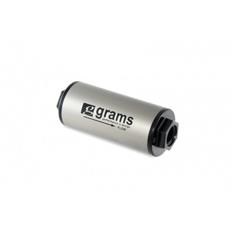 Grams Performance 100 Micron -8AN Fuel Filter Grams Performance Gauges