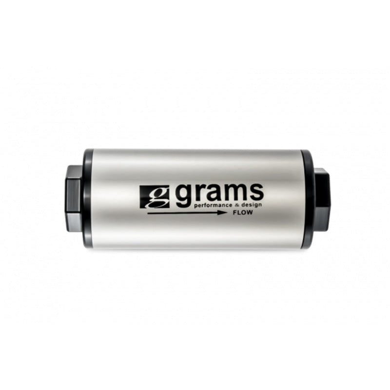 Grams Performance 20 Micron -8AN Fuel Filter Grams Performance Gauges
