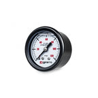 Grams Performance Universal 0-120 PSI Fuel Pressure Guage - White Face Grams Performance Fuel Pressure Regulators