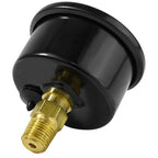 Grams Performance Universal 0-120 PSI Fuel Pressure Guage - White Face Grams Performance Fuel Pressure Regulators