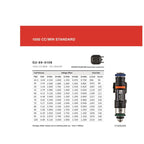 Grams Performance Universal Standard EV14 Fuel Injector (Single) Grams Performance Fuel Injectors - Single