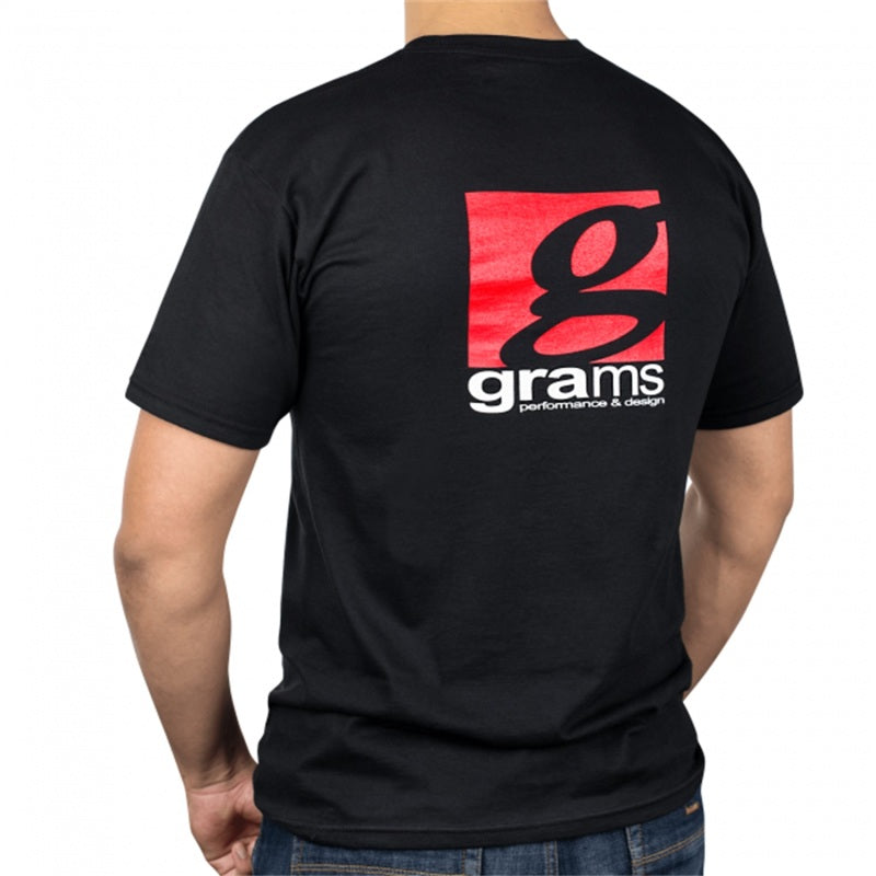 Grams Performance and Design Logo Black T-Shirt - L Grams Performance Uncategorized