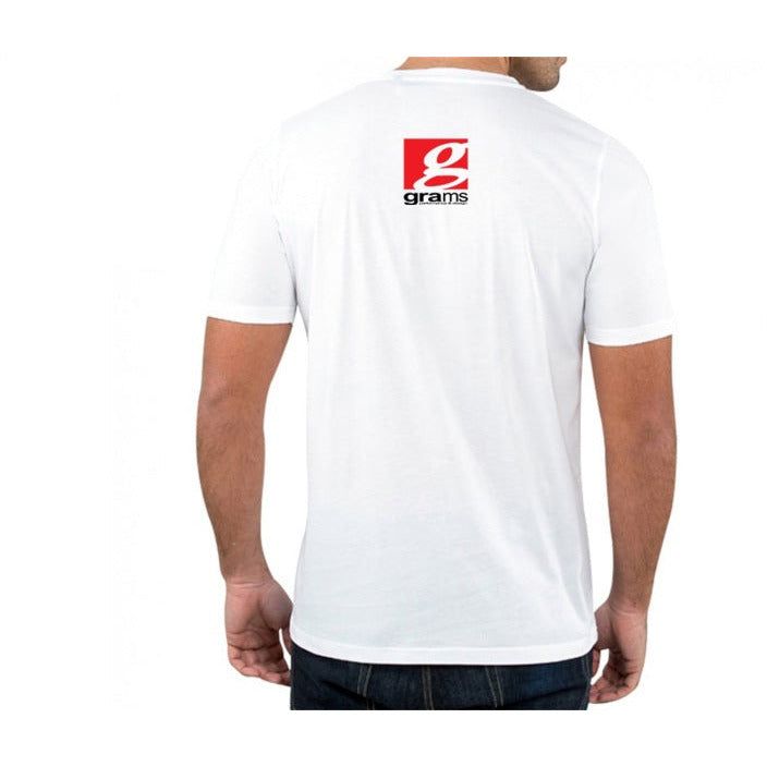 Grams Performance and Design Logo White T-Shirt - XL Grams Performance Uncategorized