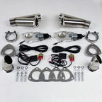 Granatelli 4.0in Stainless Steel Electronic Dual Exhaust Cutout