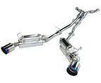 HKS 03-07 G35 Dual Hi-Power Ti Tip Catback Exhaust (SUS304 NO COATING)