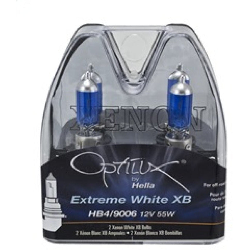 Hella 9006 12V 55W Xen White Bulb (Pair) Hella Bulbs