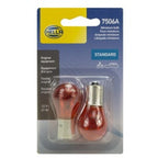 Hella Bulb 12V 21W Ba15S S8 Amber (2) Hella Bulbs
