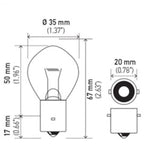 Hella Bulb 660 12V 60W Ba20S B11 Hella Bulbs