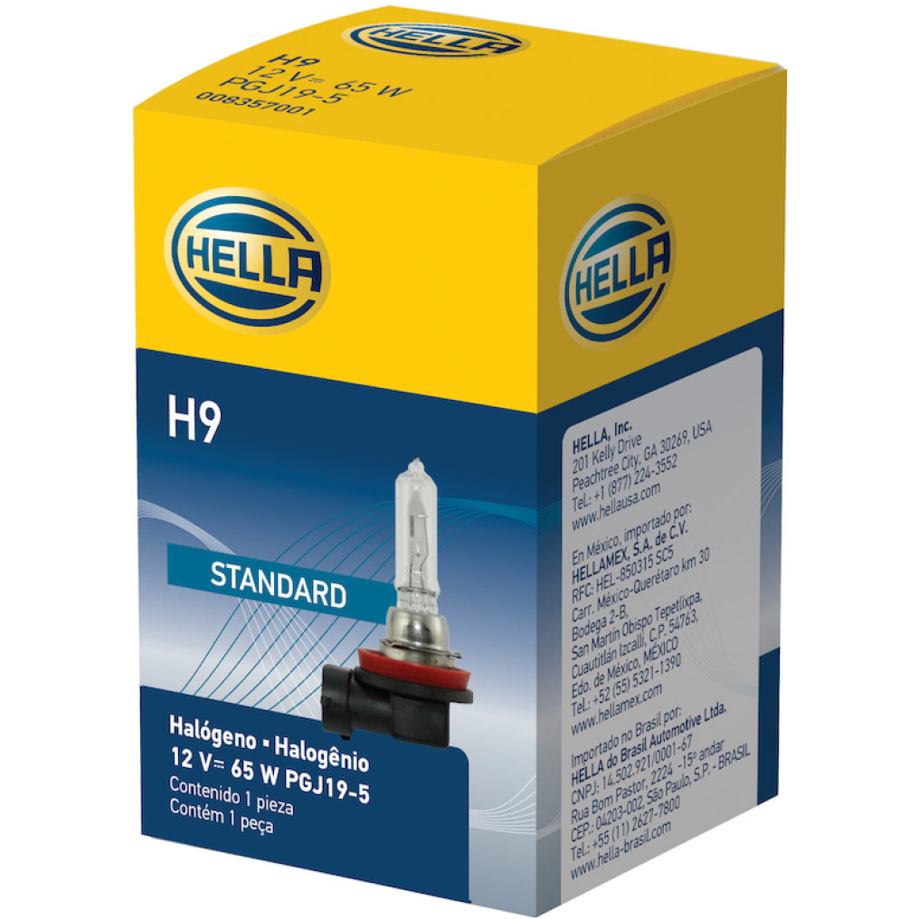 Hella Bulb H9 12V 65W PGJ19-5 T4 Hella Bulbs