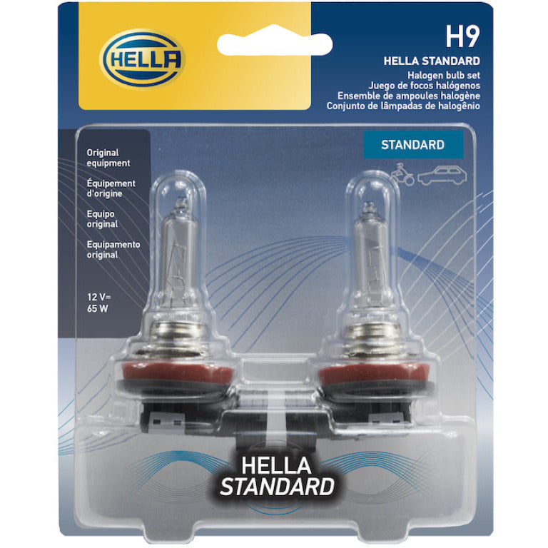 Hella Bulb H9 12V 65W Pgj195 T4 (2) Hella Bulbs