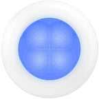 Hella Courtesy Lamp Rnd Blue Md12 Wh Rim 2Xt Hella Work Lights