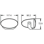 Hella FF50 Series H7 12V/55W Halogen Driving Lamp Kit Hella Driving Lights