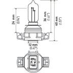 Hella H16/9009 12V 35W Xen Pure Yellow XY Bulb (Pair) Hella Bulbs