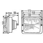 Hella Headlamp ES FAPO 1AA Hella Driving Lights