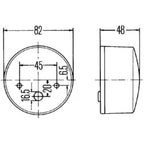 Hella Lamp Blpo Yell/White 2Be Hella Work Lights