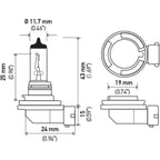 Hella Optilux XB Extreme Type H11 12V 80W Blue Bulbs - Pair Hella Bulbs
