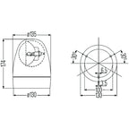 Hella Rotating Lamp H 24V Yellow Mg24 2Rl Hella Work Lights