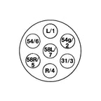 Hella Socket 7Pole Trailer Hella Wiring Connectors