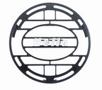 Hella Stone Shield Round Plastic Black Hella Logo Light Cover  (MOQ 10)