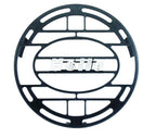 Hella Stone Shield Round Plastic Black Hella Logo Light Cover  (MOQ 10)