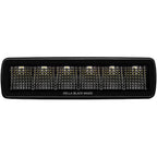 Hella Universal Black Magic 6 L.E.D. Mini Light Bar - Flood Beam Hella Fog Lights