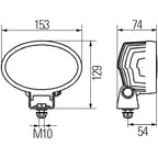 Hella Work Lamp Na 0Gr Md1224 Dt Ov100 1Ga Hella Work Lights