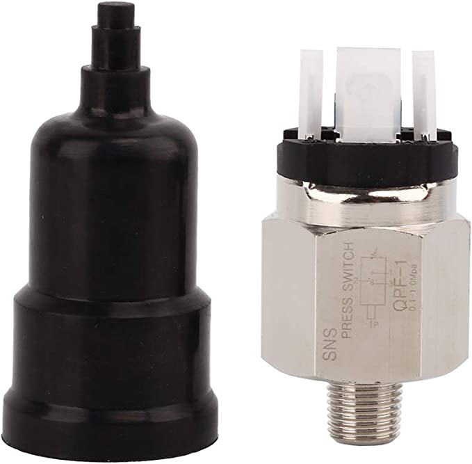 Hobbs Switch 1/8 Inch Male Thread Pneumatic Adjustable Diaphragm Type Normally Open and Closed Integrated