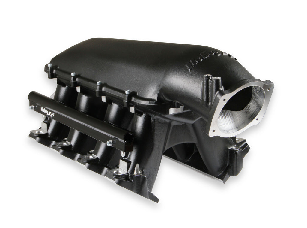 Holley 300-122BK - Holley EFI LS1/LS2/LS6 Hi-Ram Intake Manifold Natural
