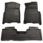 Husky Liners 09-12 Ford F-150 Super Cab WeatherBeater Combo Black Floor Liners