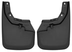 Husky Liners 16-22 Toyota Tacoma w/ OE Fender Flares Custom Molded Front Mud Guards - Black